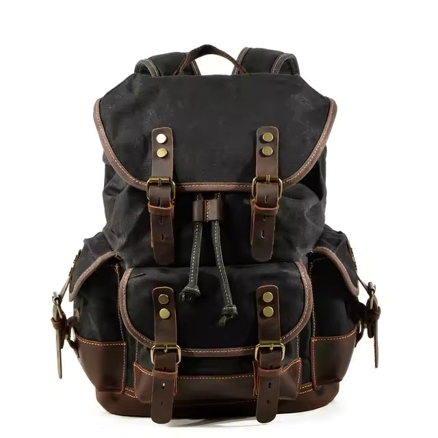 Waxed Canvas Travel Backpack