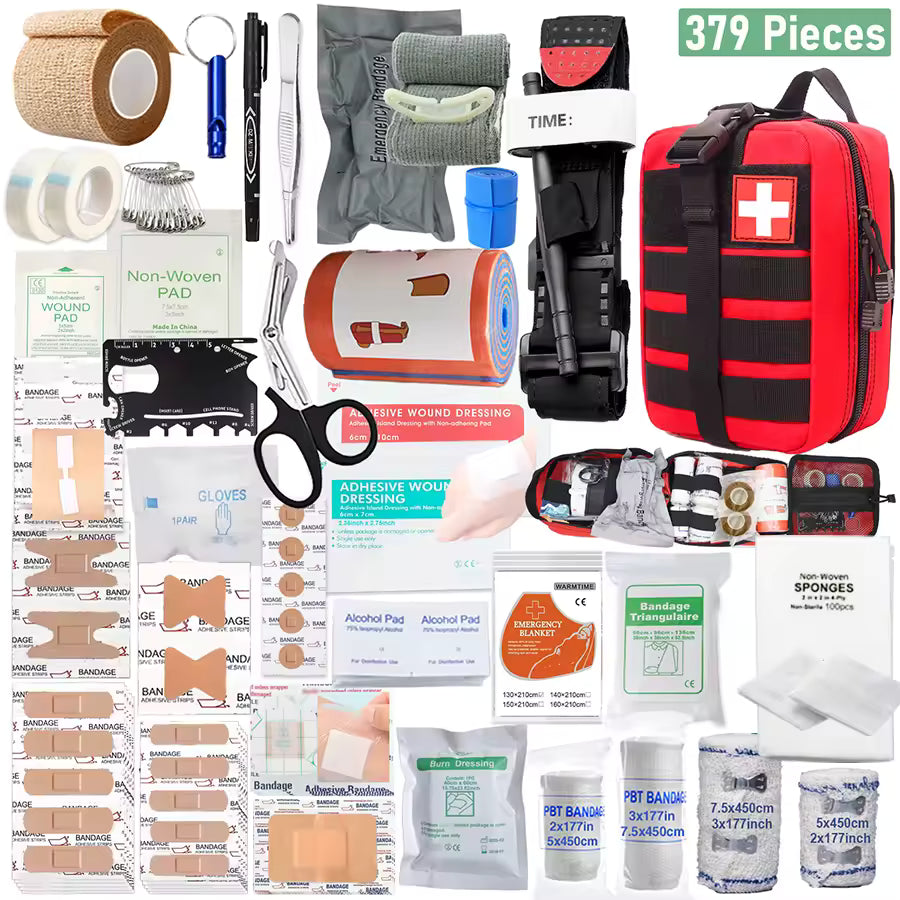 Portable Emergency First Aid Kit