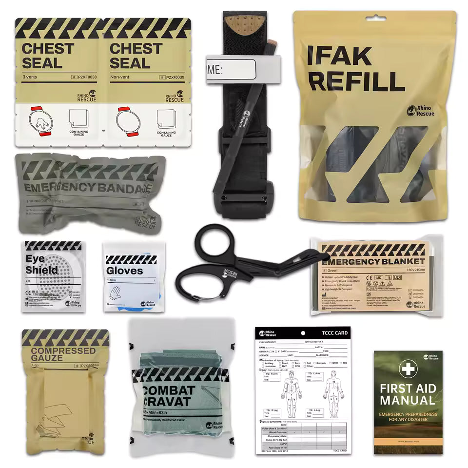 Tactical Emergency Trauma First Aid Kit