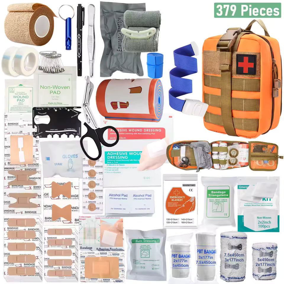 Portable Emergency First Aid Kit