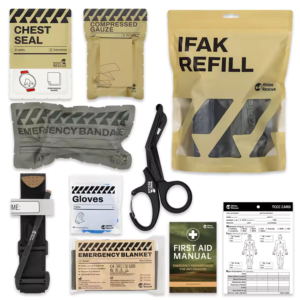 Tactical Emergency Trauma First Aid Kit