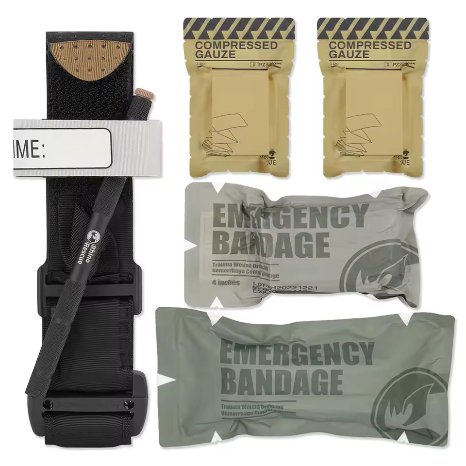 Tactical Emergency Trauma First Aid Kit