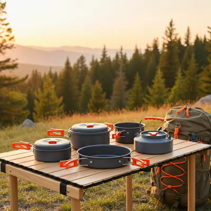 Portable Camping Cookware Set