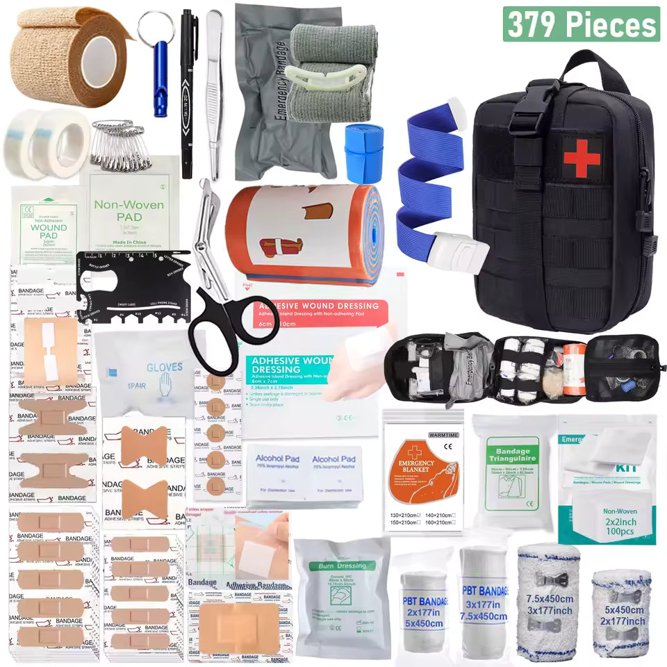 Portable Emergency First Aid Kit