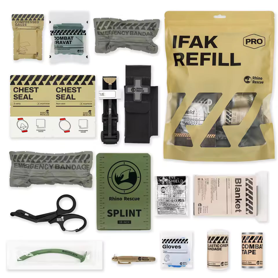 Tactical Emergency Trauma First Aid Kit