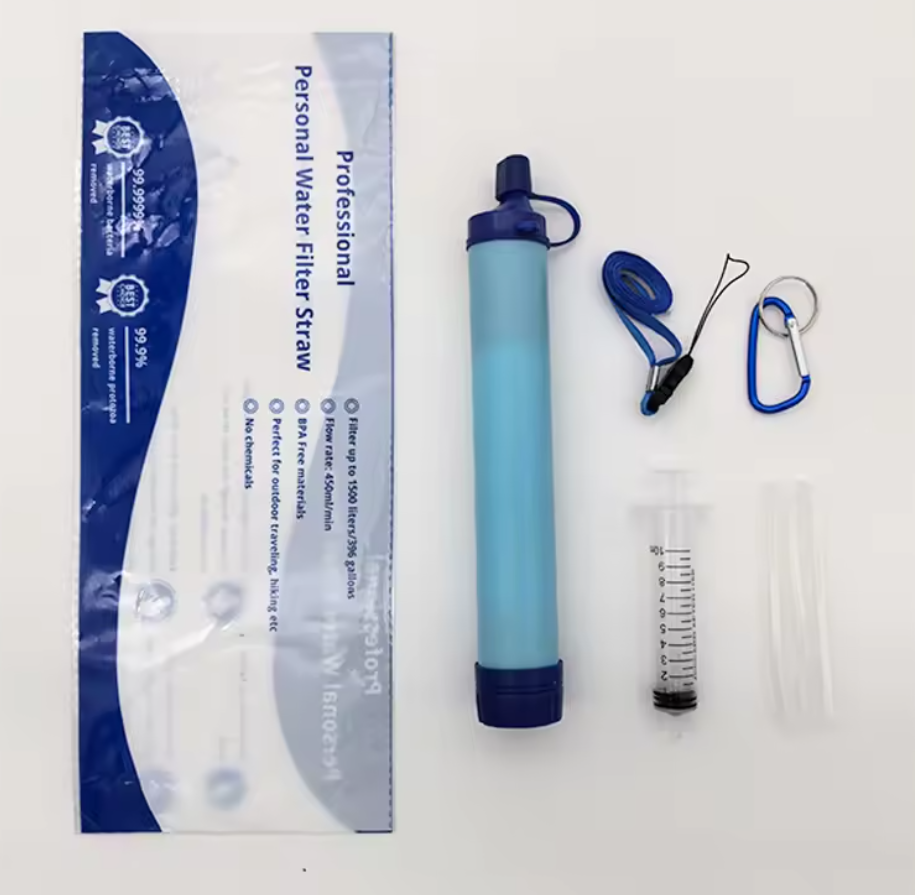 Portable Water Filter Survival Straw